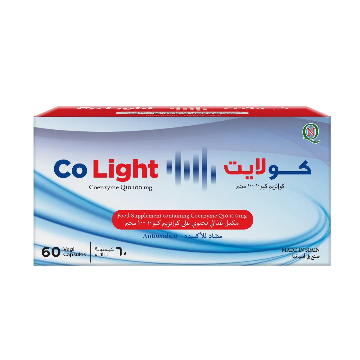 كولايت 60 كبسولة – Co Light Coenzyme Q10